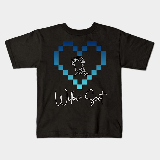 Wilbur Soot Kids T-Shirt by MBNEWS